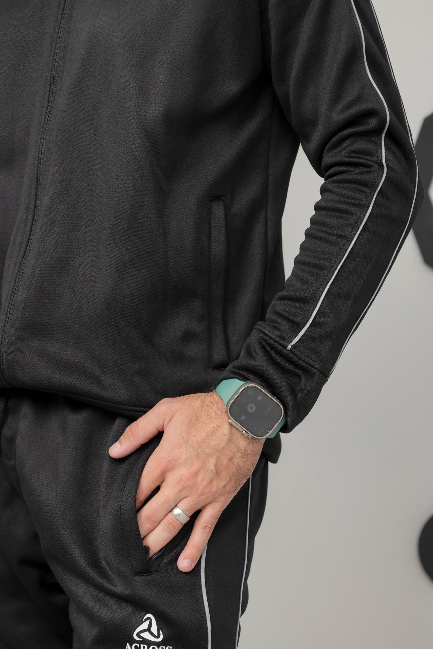 Black Across Tracksuit - Ghar Mart Pakistan