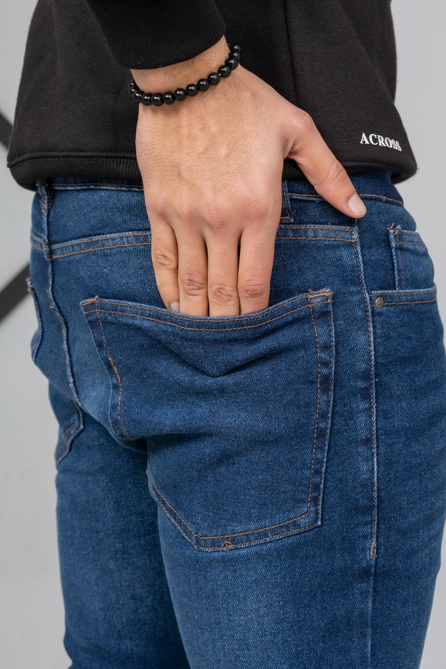 Dark Blue Export Jeans - Men's Fashion available at Ghar Mart Pakistan