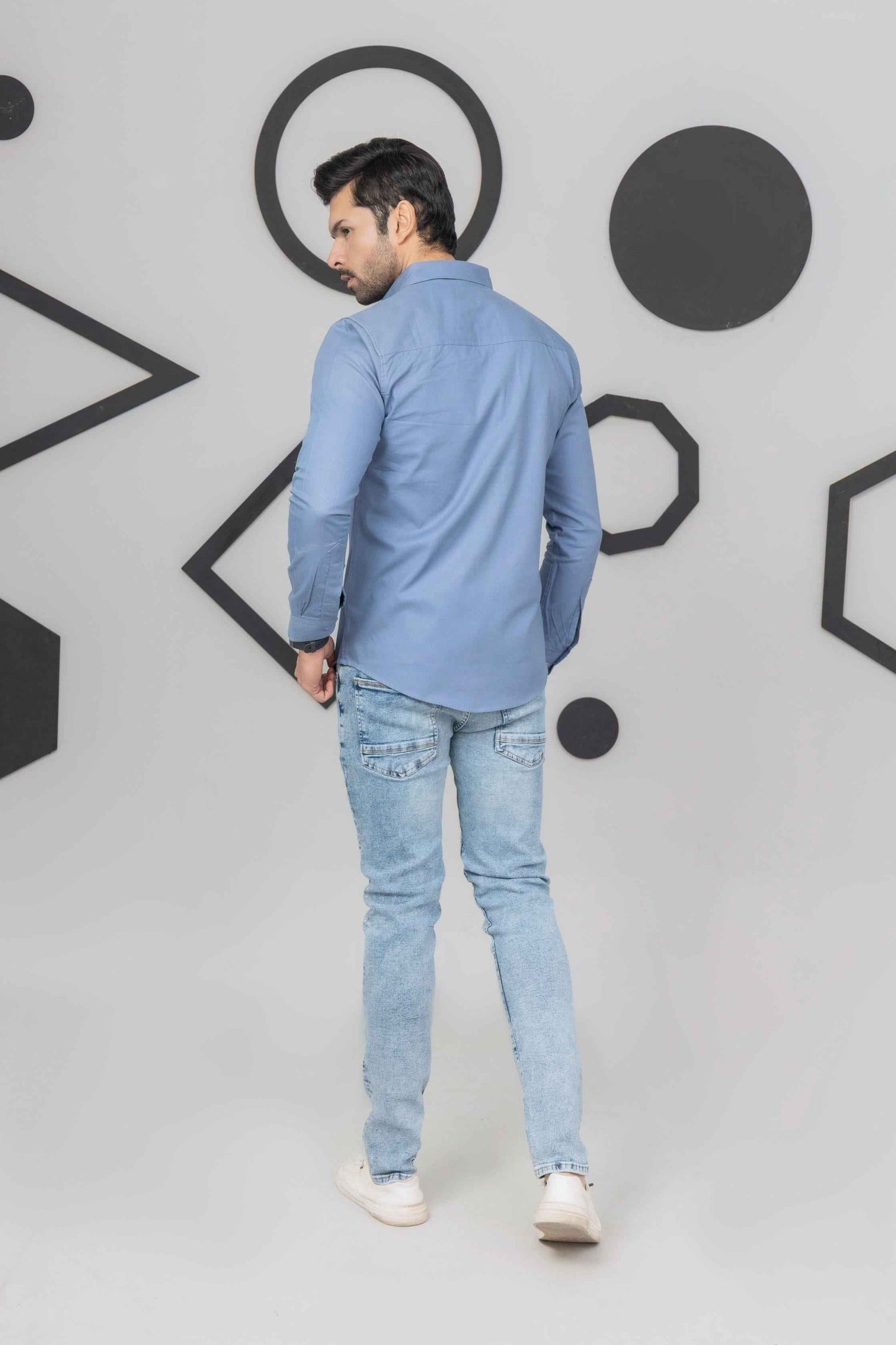 Sky Blue Export Jeans - Men's Fashion available at Ghar Mart Pakistan
