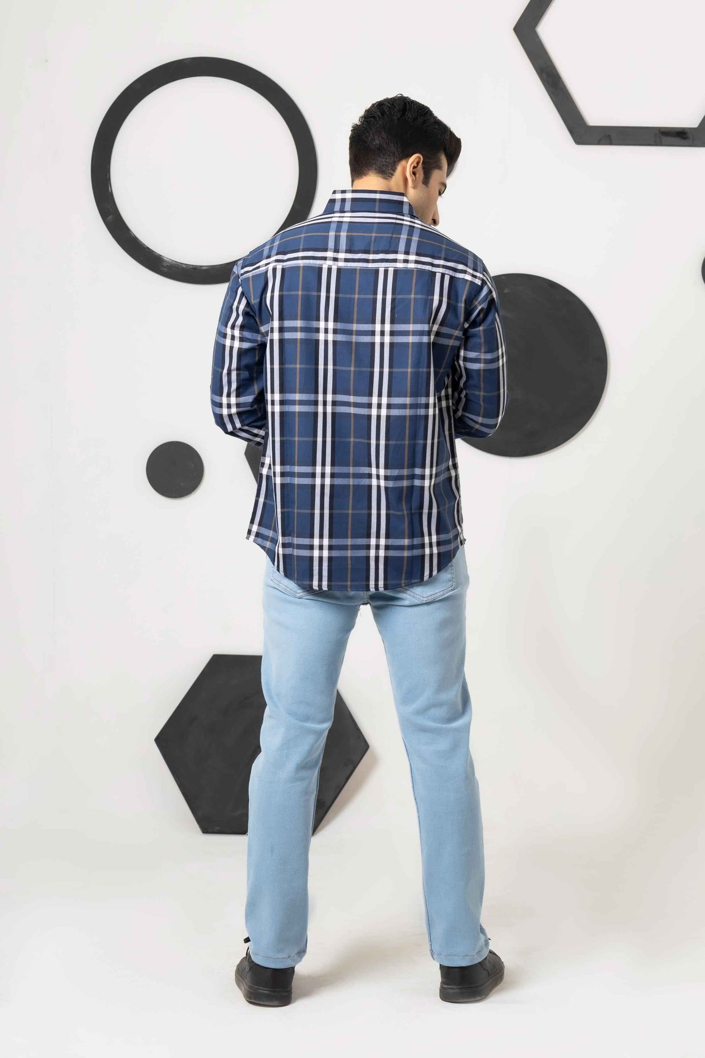 Soft Blue Denim Jeans - Men's Fashion available at Ghar Mart Pakistan