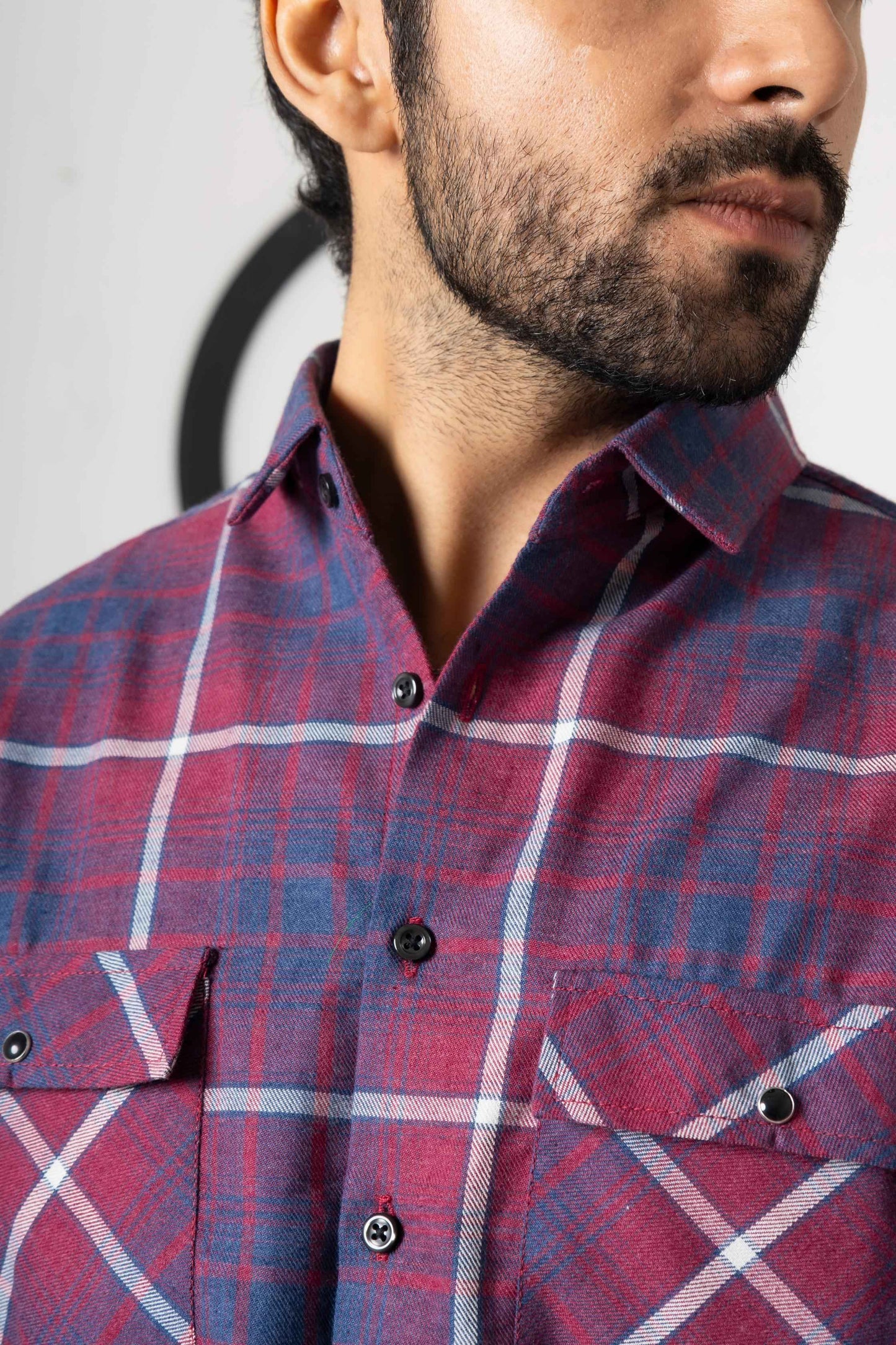 Pink Spinal Check Shirt - Men's Fashion available at Ghar Mart Pakistan