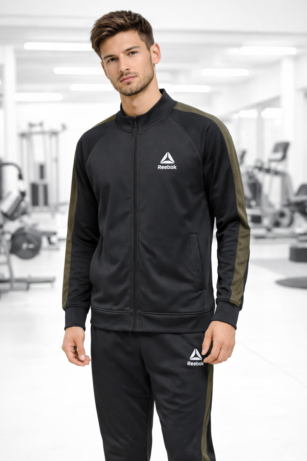 Black Reebok Tracksuit - Men's Fashion available at Ghar Mart Pakistan