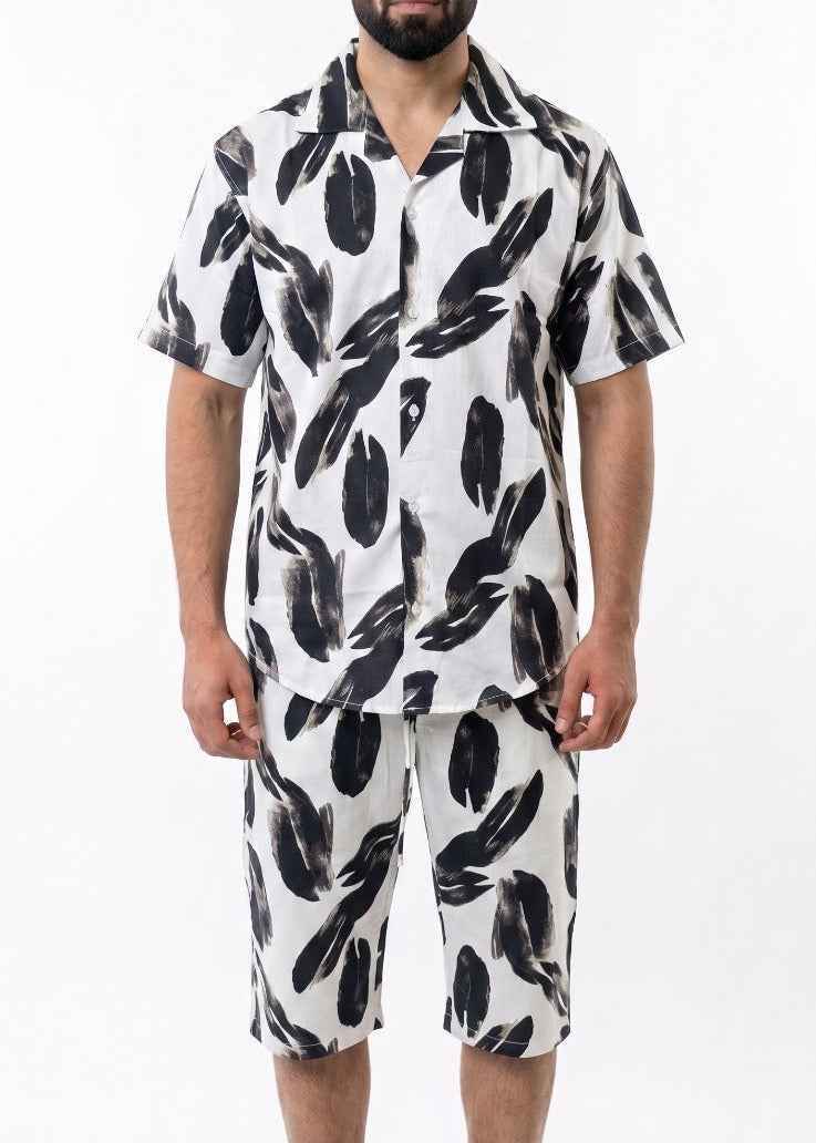Solace Relaxed 100% cotton fabric Co-Ord Set - Men's Fashion available at Ghar Mart Pakistan