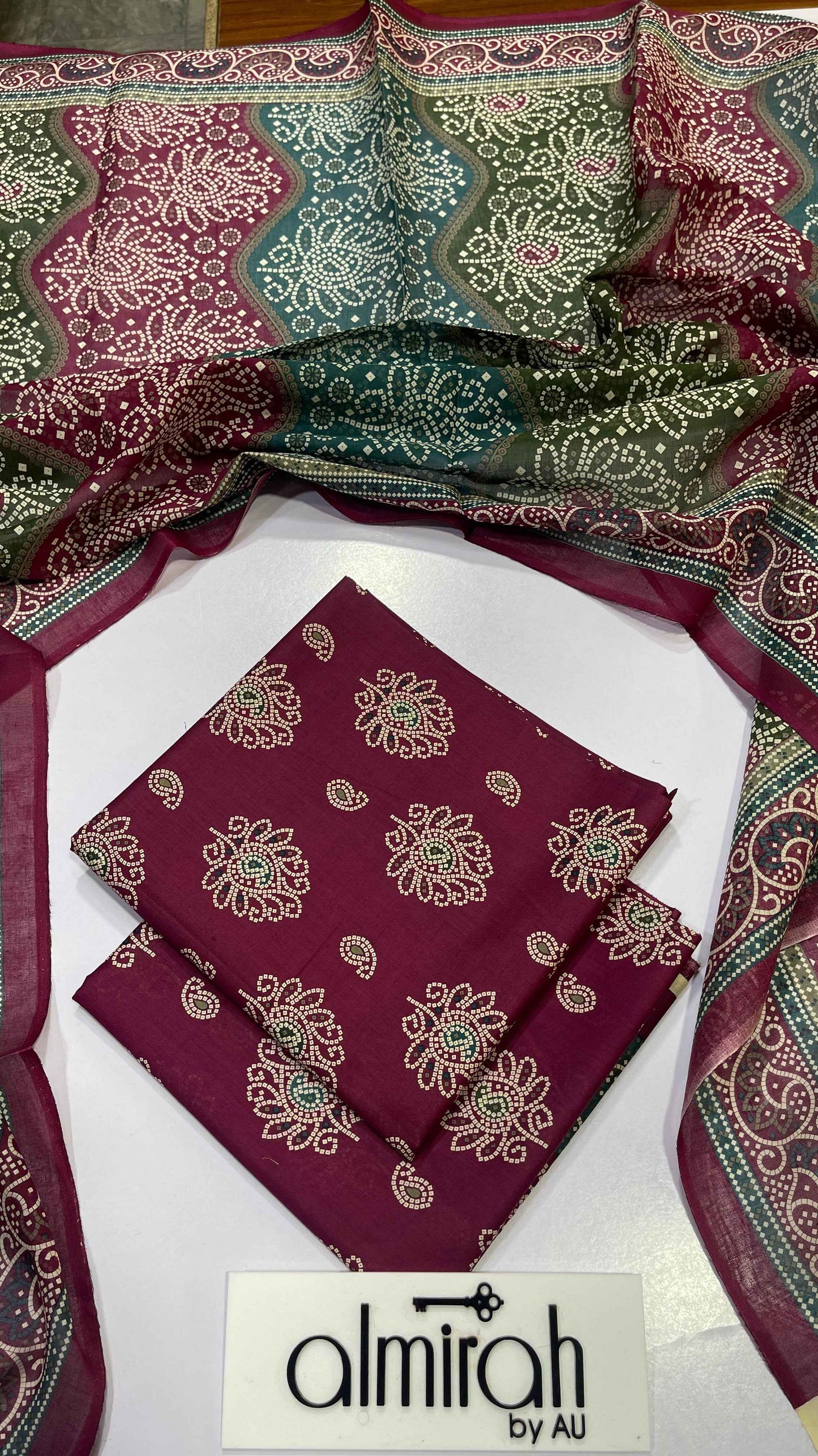 Almirah Original Vol. 13 Printed Lawn 3PC Suit – Unstitched Summer Collection 20 - Women's Fashion available at Ghar