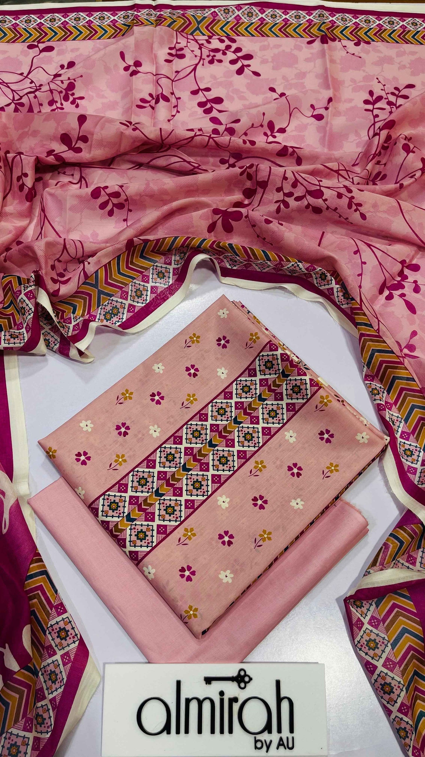 Almirah Original Vol. 13 Printed Lawn 3PC Suit – Unstitched Summer Collection 20 - Women's Fashion available at Ghar