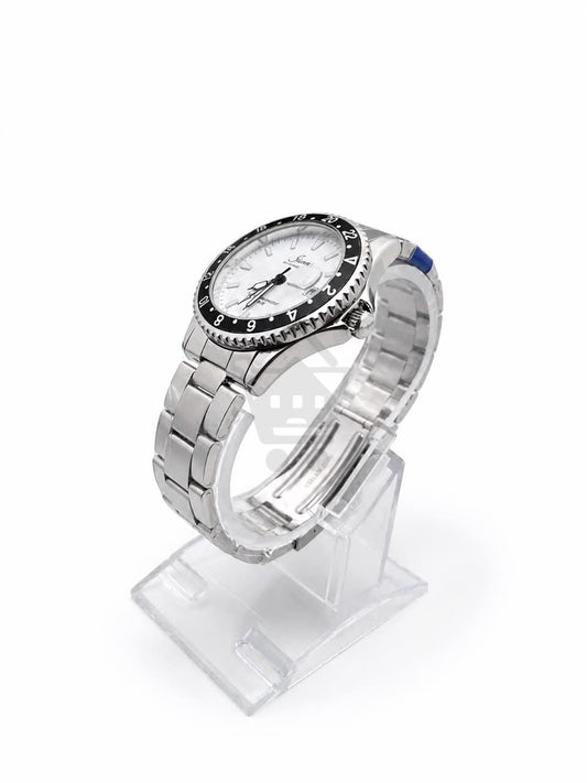 Junos Men’s Stainless Steel Watch – White Dial