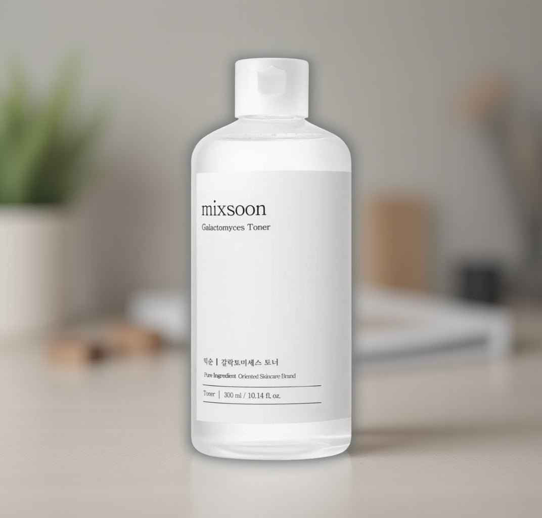 Mixsoon Galactomyces Toner 300ml – Brightening Hydrating Toner for Dull & Uneven Skin