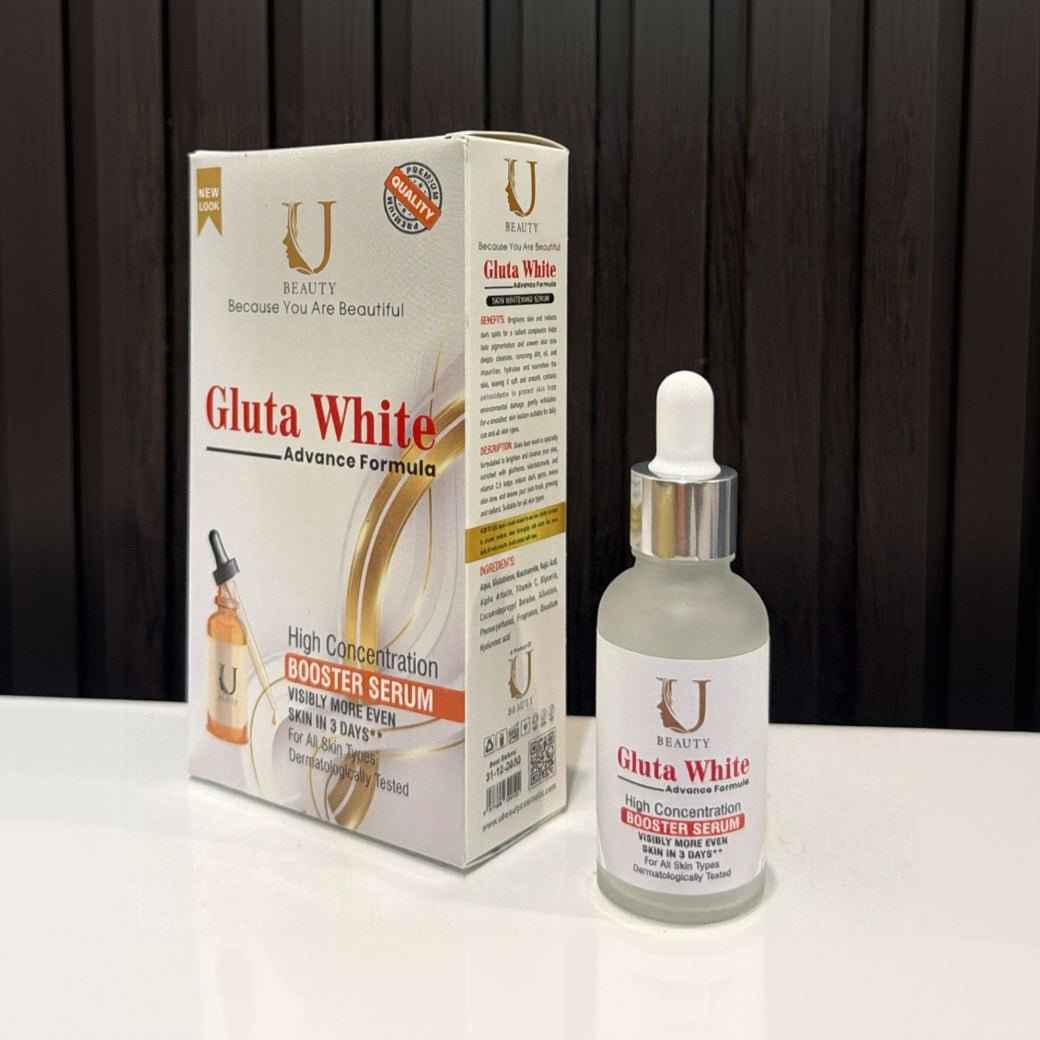 U Beauty Gluta White Advance Formula Booster Serum – Brightening & Dark Spot Care Serum