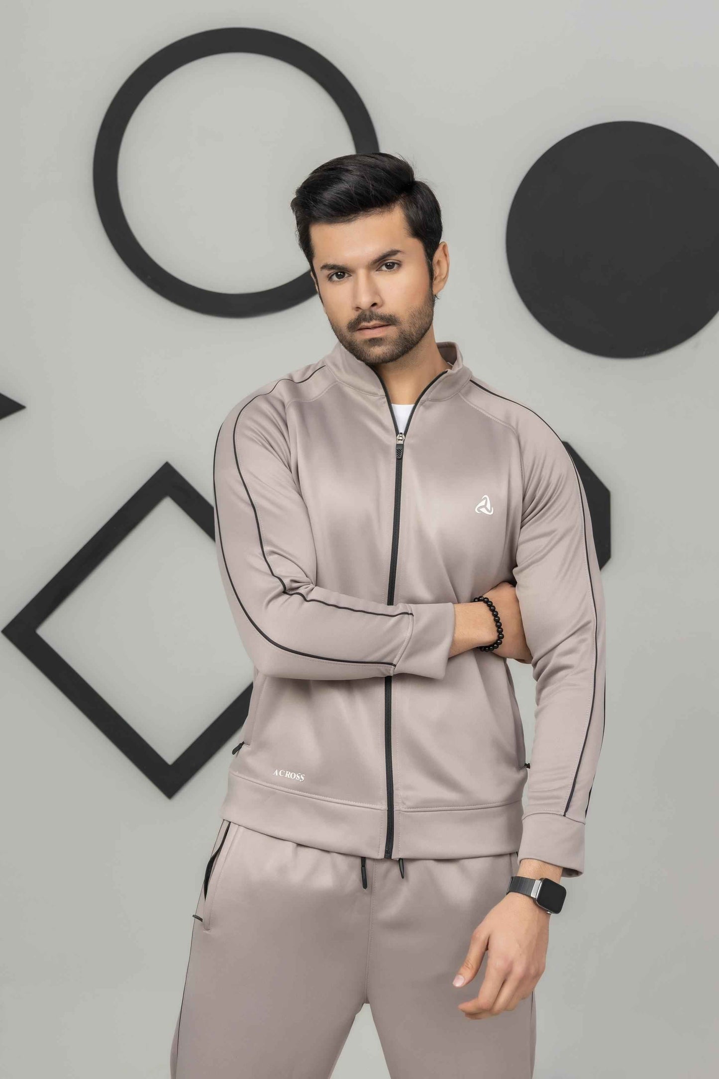 Harbor Gray Across Tracksuit - Ghar Mart Pakistan