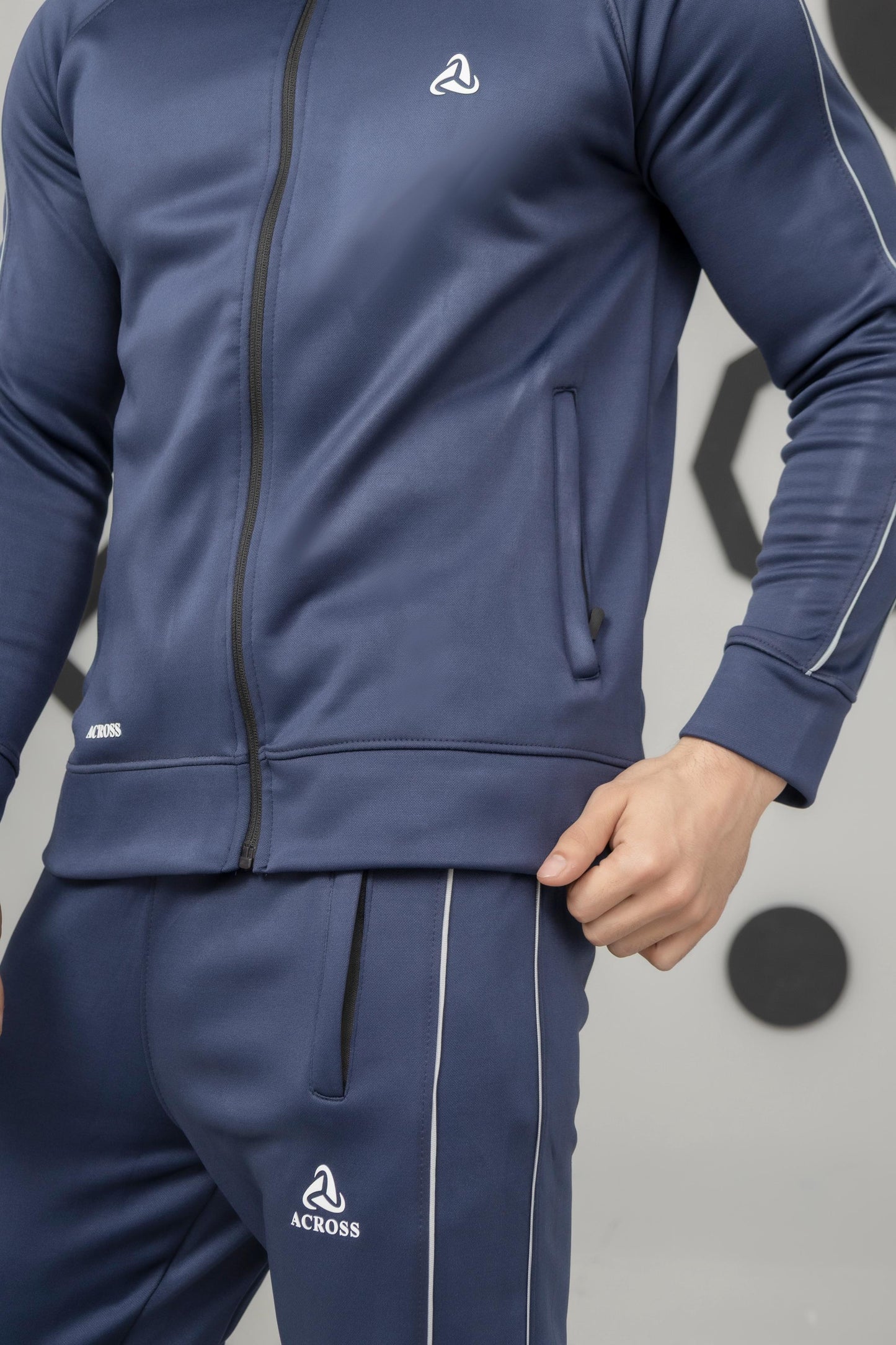 Blue Across Tracksuit - Ghar Mart Pakistan