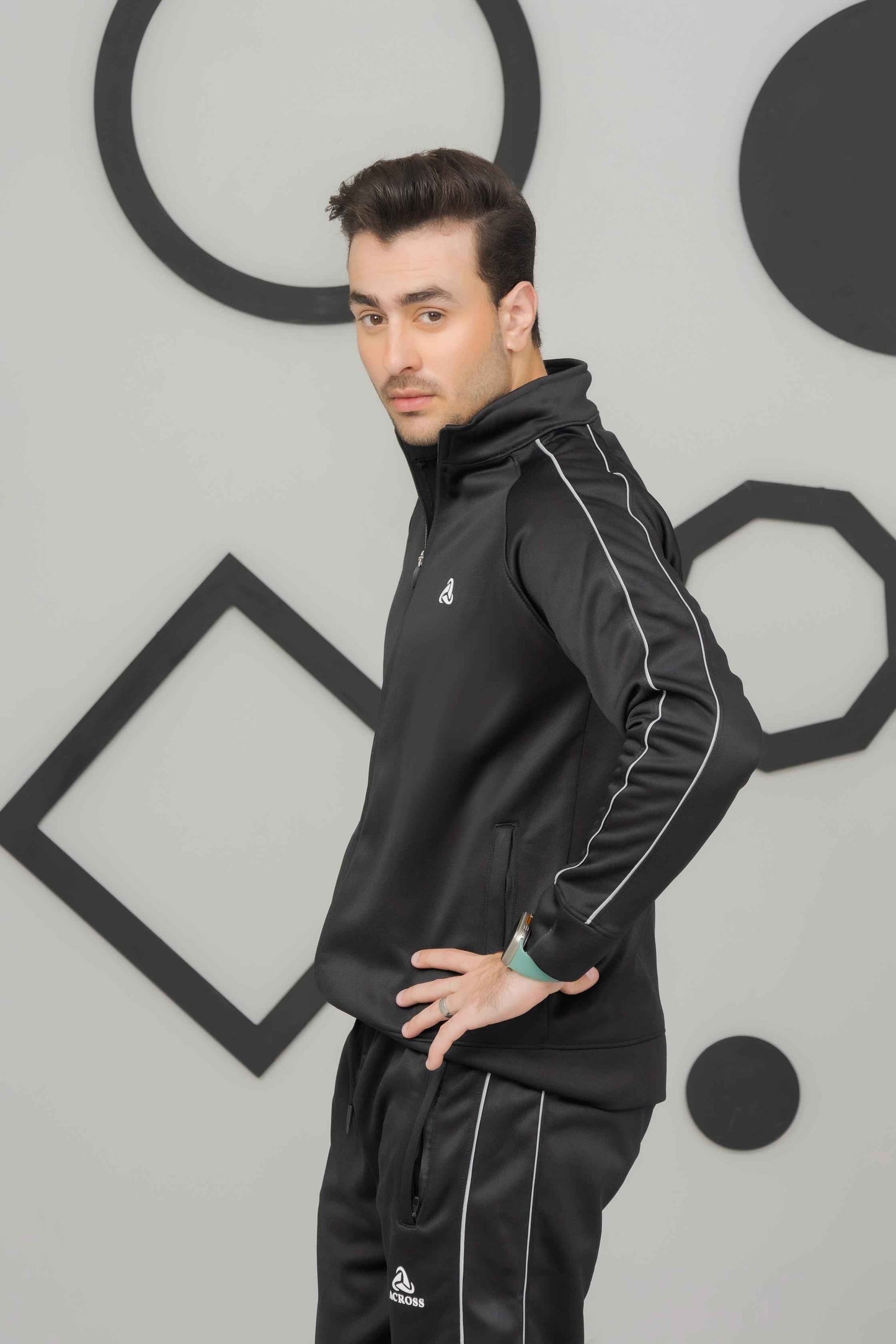 Black Across Tracksuit - Ghar Mart Pakistan