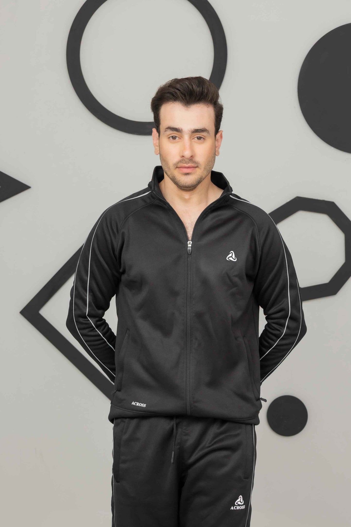 Black Across Tracksuit - Ghar Mart Pakistan