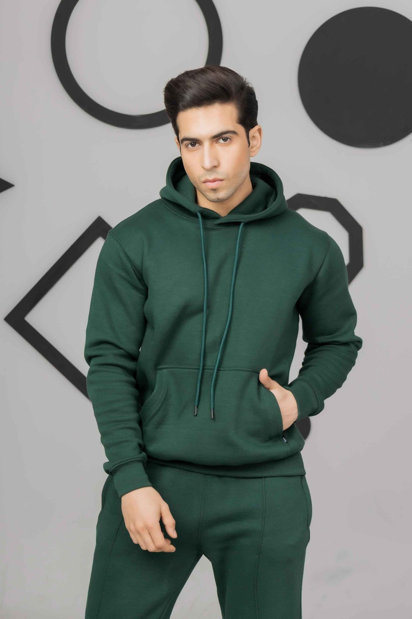 Green Flees Tracksuit - Ghar Mart Pakistan