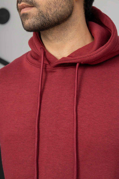 Burgundy Glow Flees Tracksuit