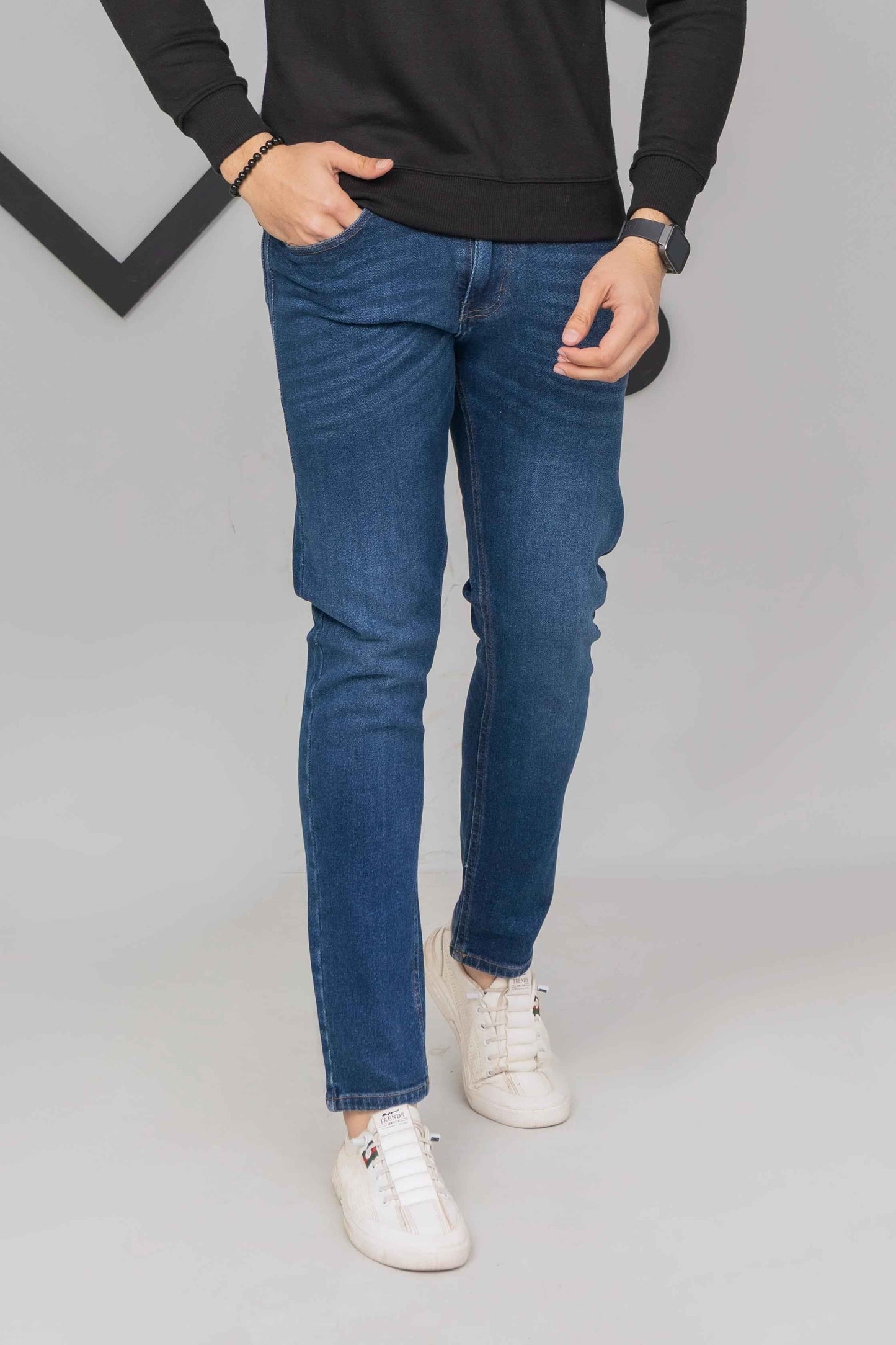 Dark Blue Export Jeans - Men's Fashion available at Ghar Mart Pakistan