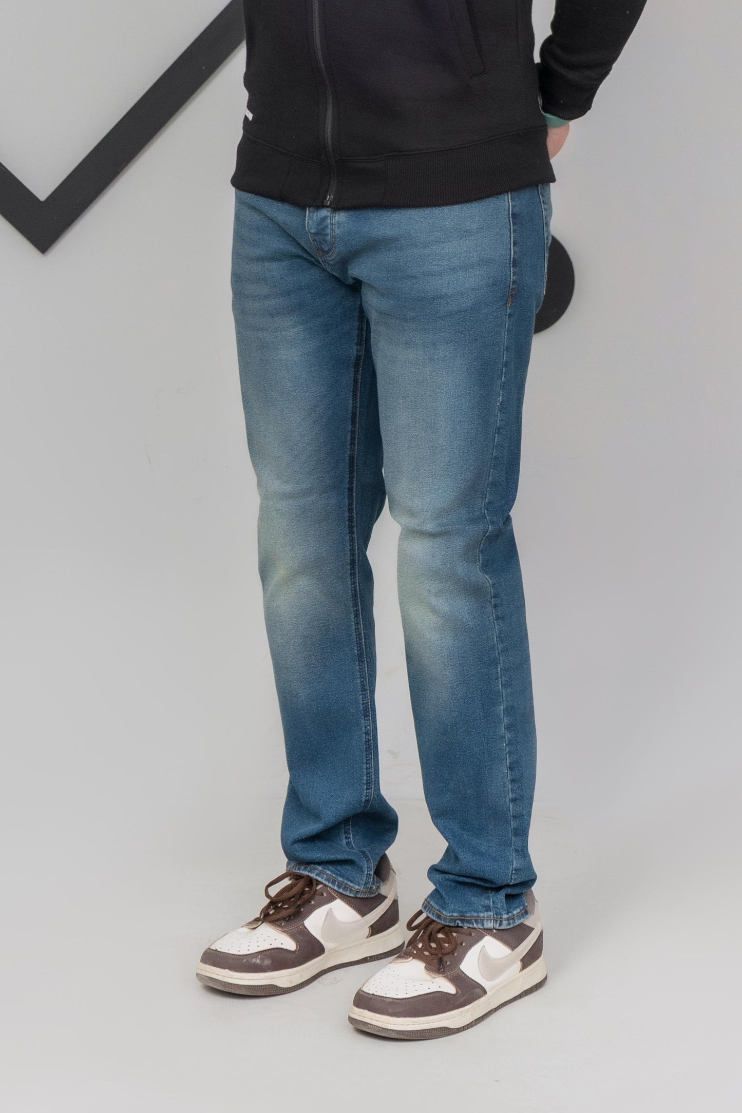 Mid Blue Export Jeans - Men's Fashion available at Ghar Mart Pakistan
