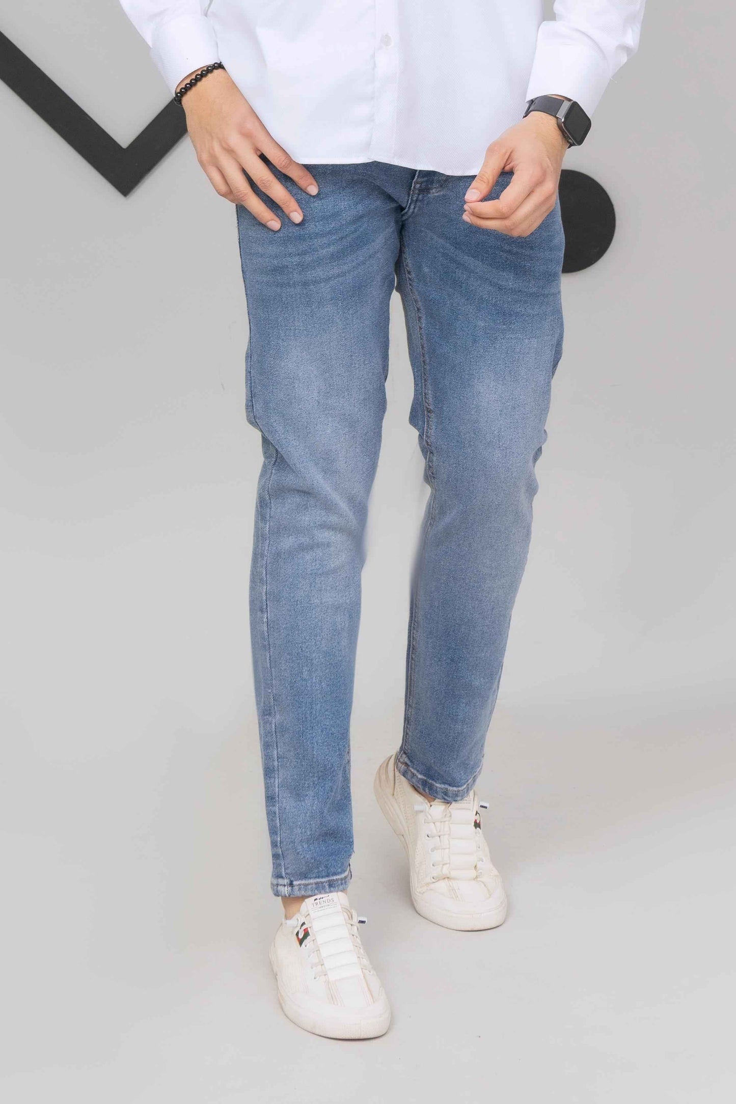 Light Blue Export Jeans - Men's Fashion available at Ghar Mart Pakistan