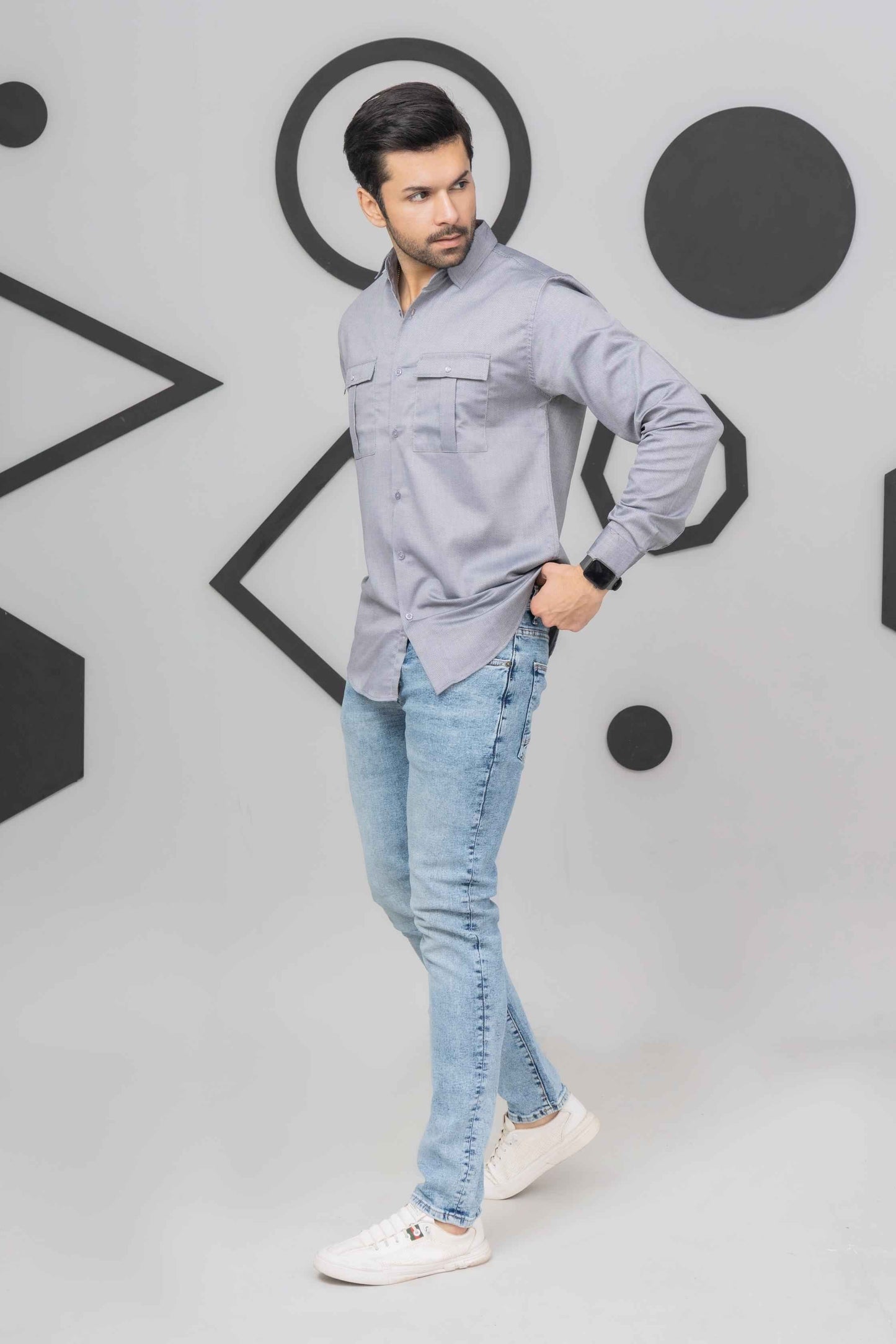 Light Blue Export Jeans - Men's Fashion available at Ghar Mart Pakistan