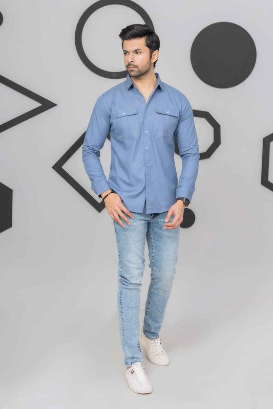 Sky Blue Export Jeans - Men's Fashion available at Ghar Mart Pakistan