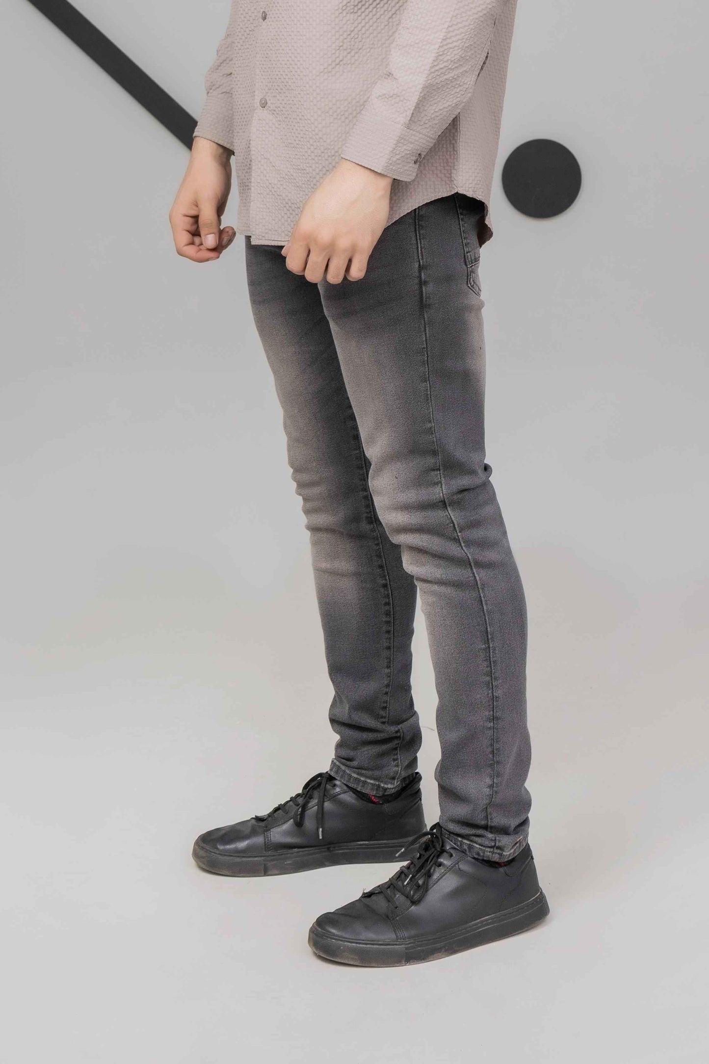 Dark Grey Export Jeans - Men's Fashion available at Ghar Mart Pakistan