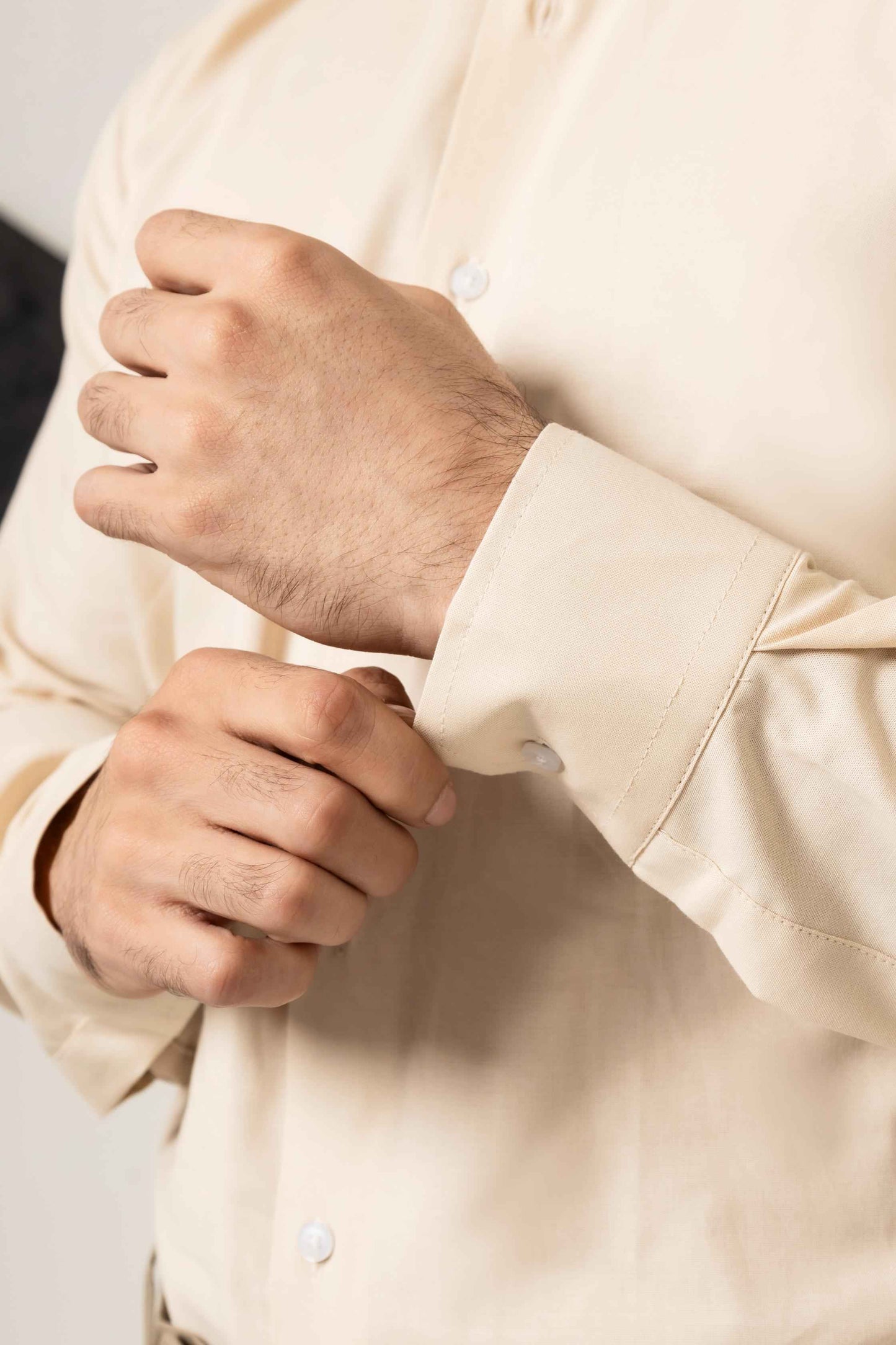 Beige Dress Shirt - Men's Fashion available at Ghar Mart Pakistan