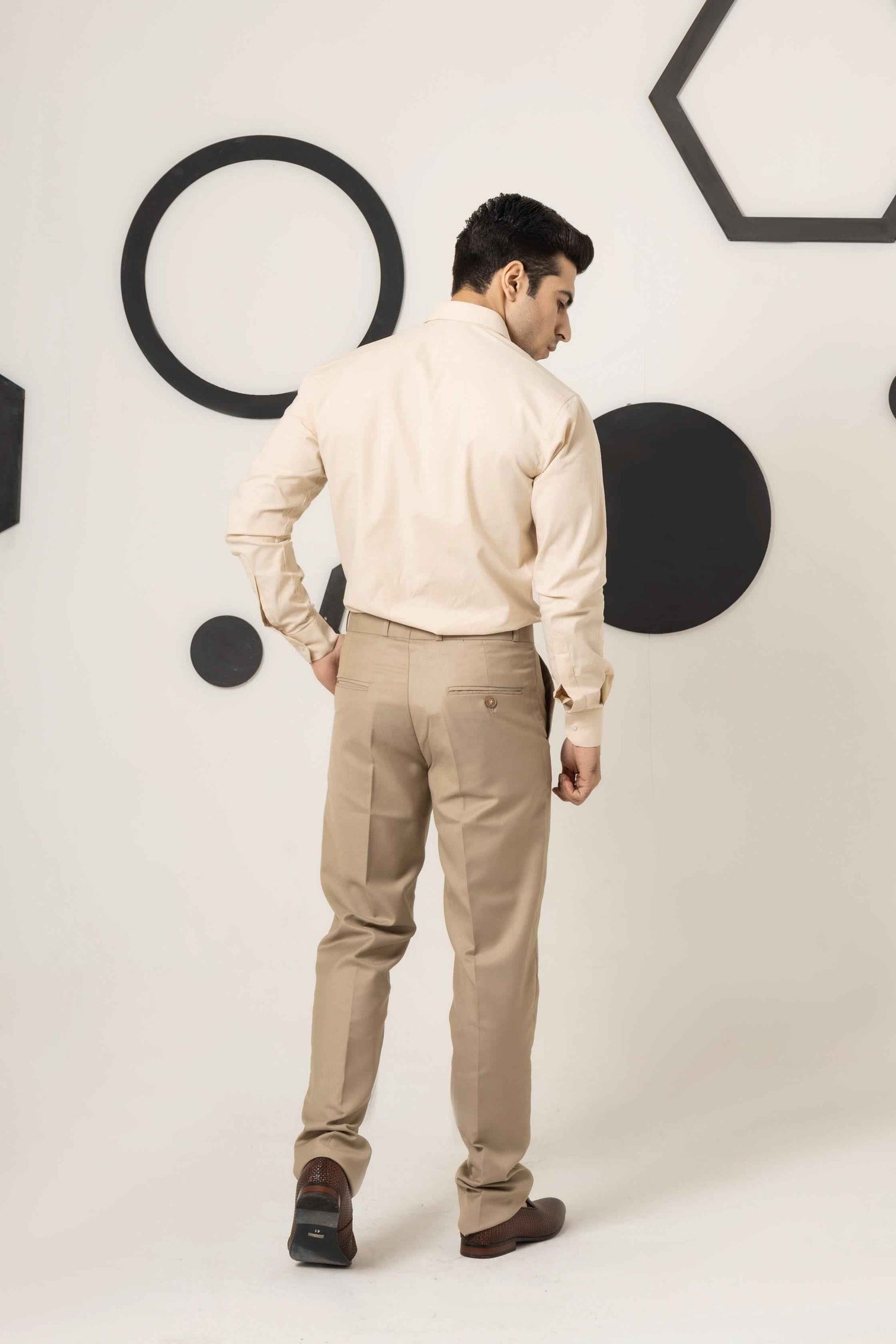 Beige Dress Pant - Men's Fashion available at Ghar Mart Pakistan