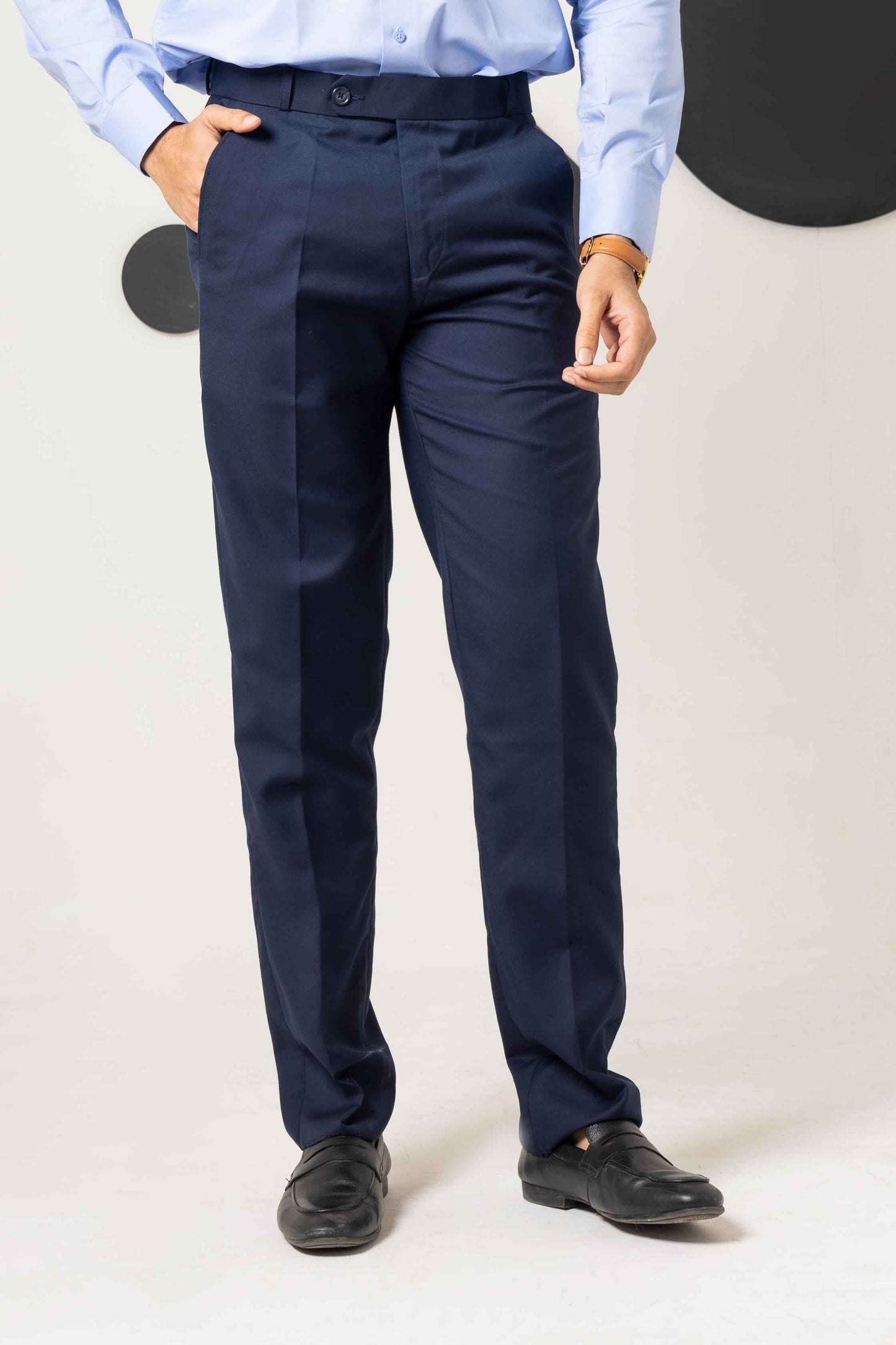 Blue Formal Pant - Men's Fashion available at Ghar Mart Pakistan