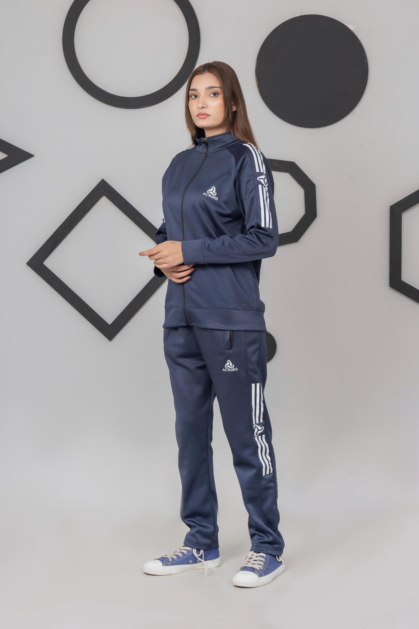 Blue Across Tracksuit - Ghar Mart Pakistan
