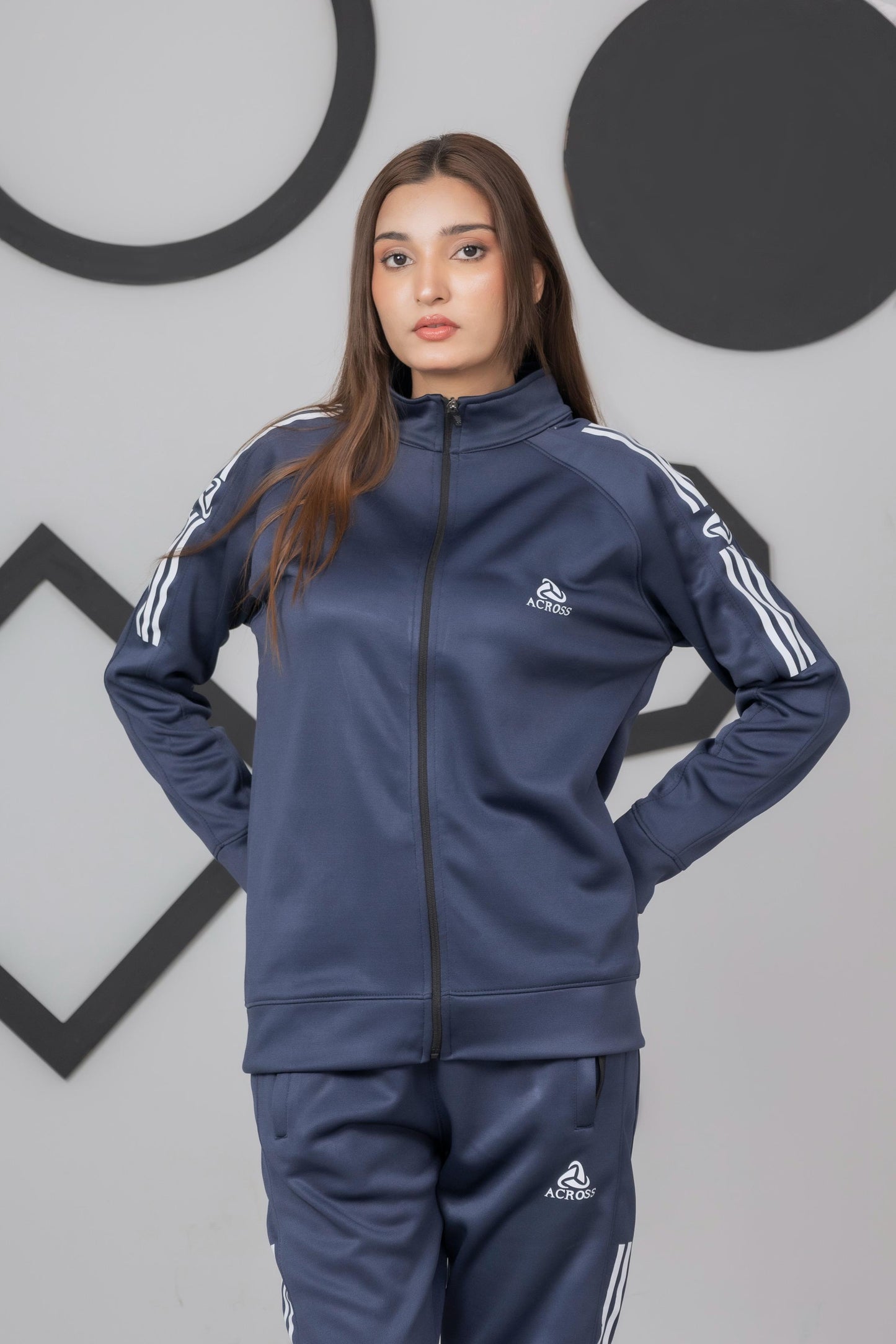 Blue Across Tracksuit - Ghar Mart Pakistan