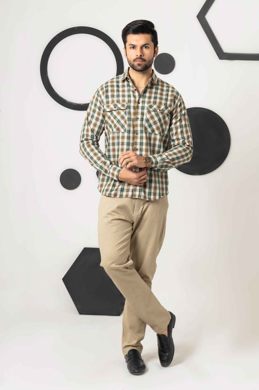 camel skin Cotton Pant - Men's Fashion available at Ghar Mart Pakistan