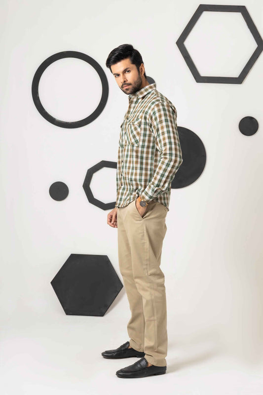 camel skin Cotton Pant - Men's Fashion available at Ghar Mart Pakistan
