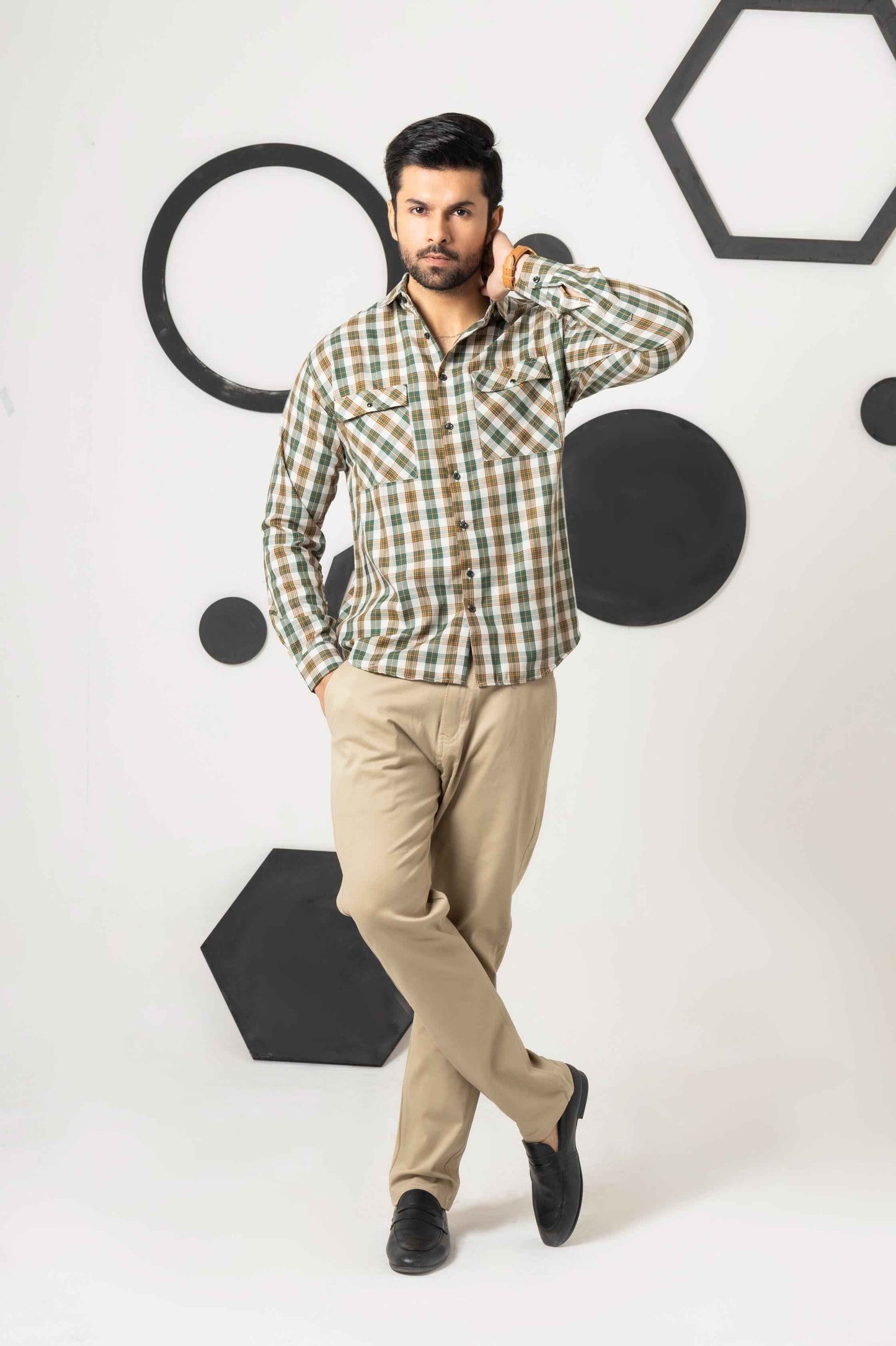camel skin Cotton Pant - Men's Fashion available at Ghar Mart Pakistan