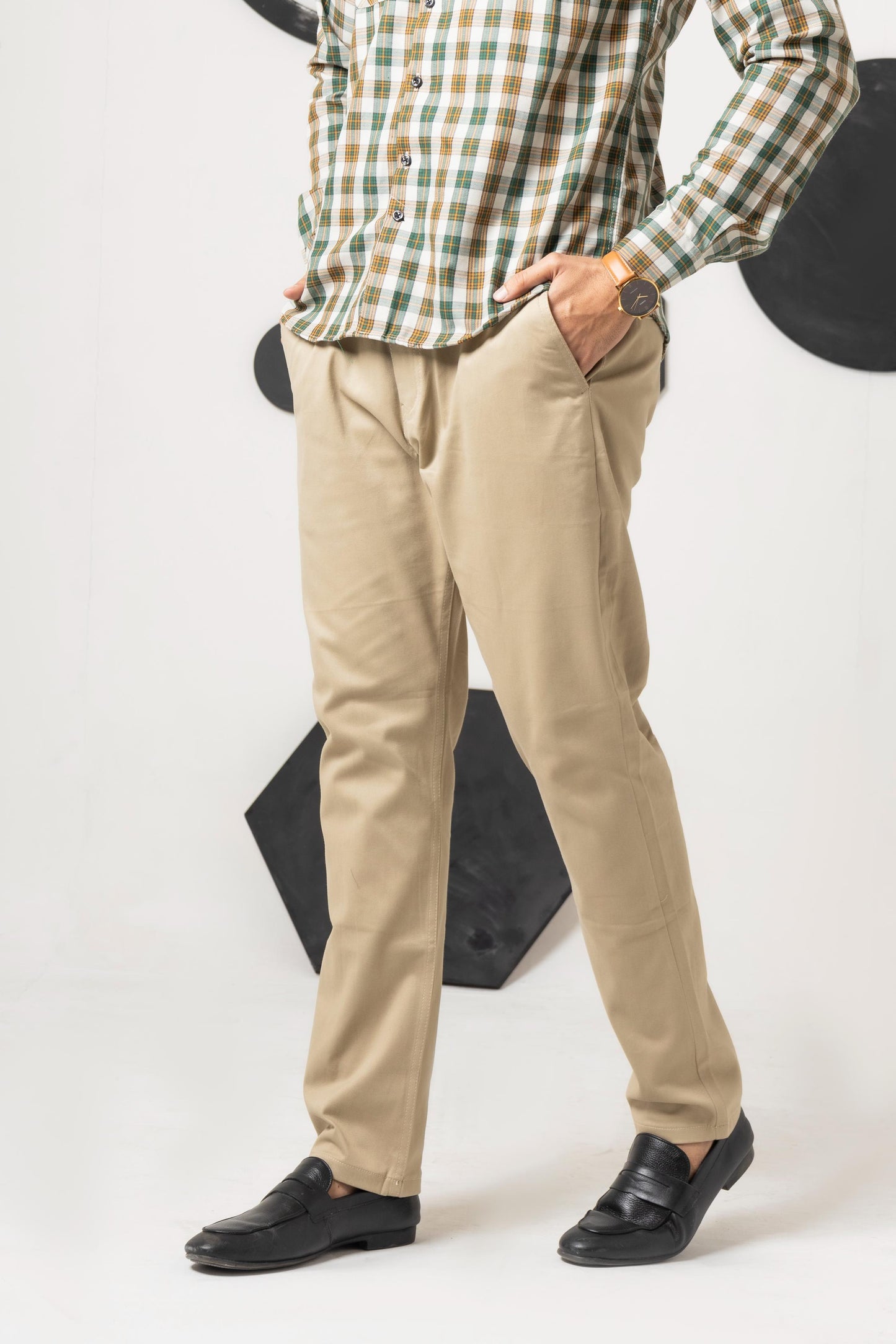 Leo Green Check Shirt - Ghar Mart Pakistan
