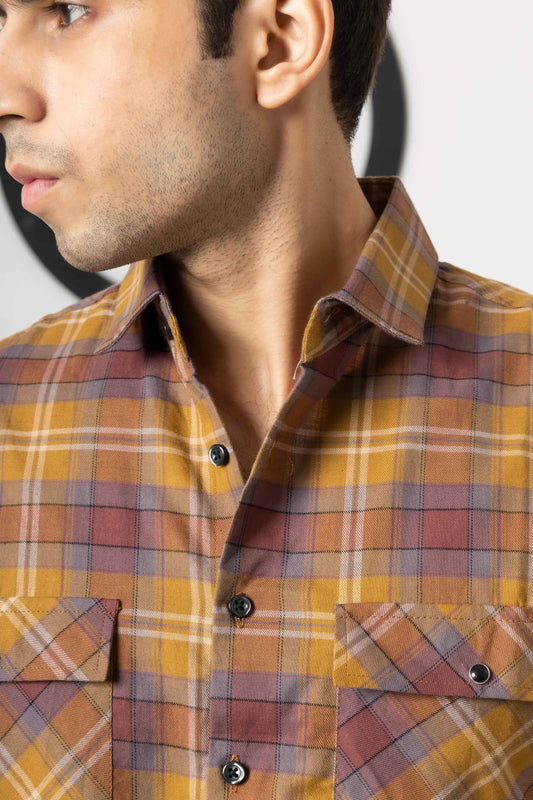 Sunstone Check Shirt - Ghar Mart Pakistan