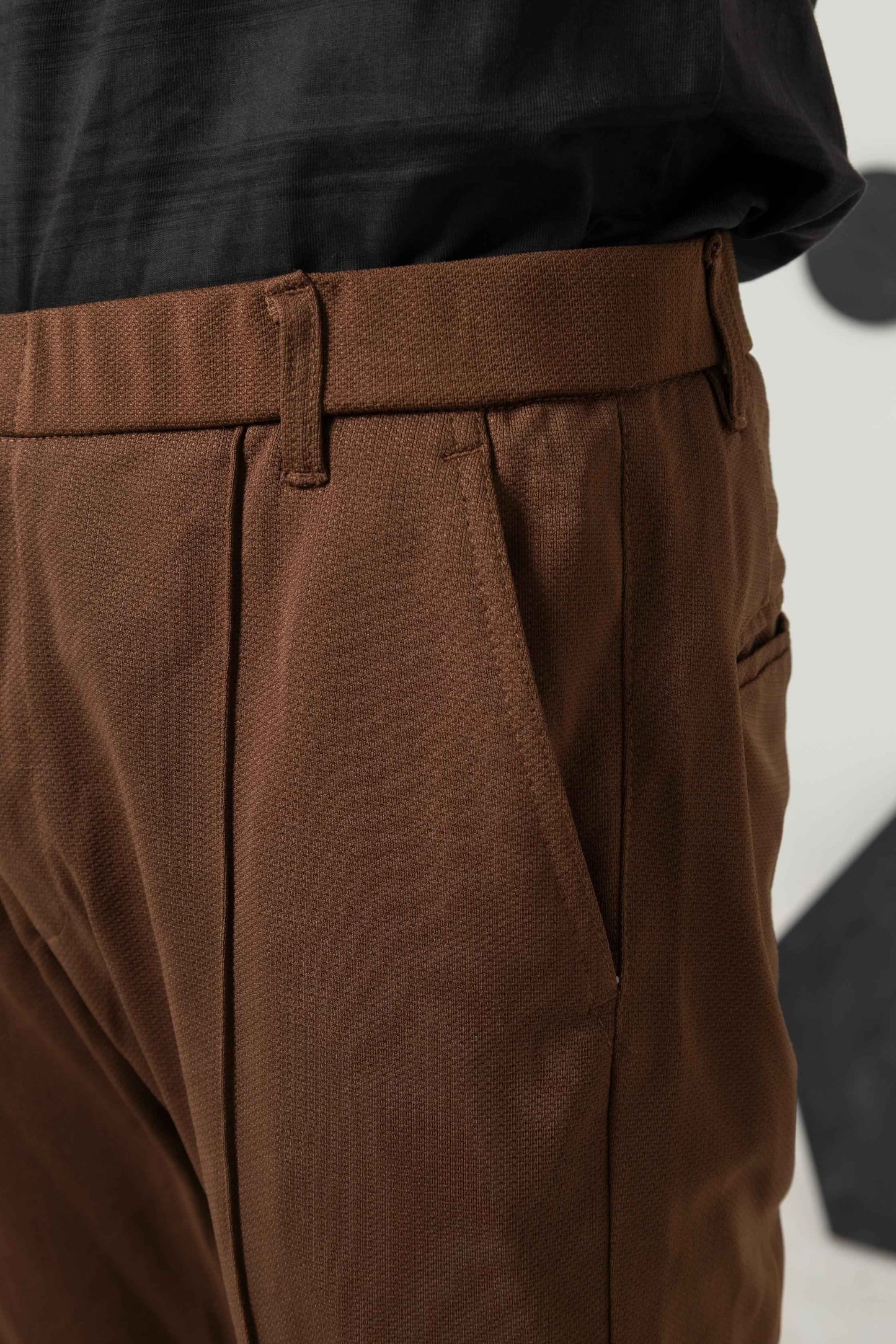 Marygold Brown Italian Pant - Men's Fashion available at Ghar Mart Pakistan