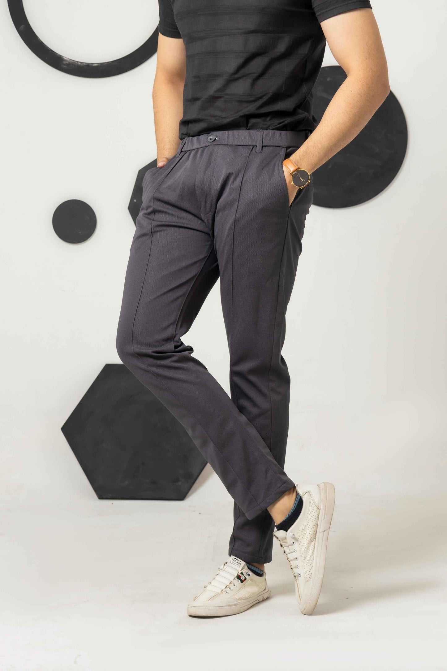 Anchor Grey Italian pant - Men's Fashion available at Ghar Mart Pakistan