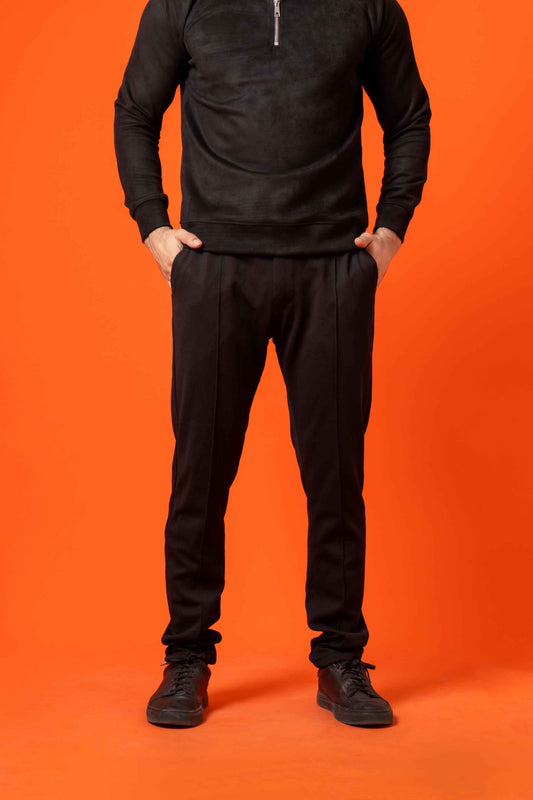 Rich Black Italian Pant - Men's Fashion available at Ghar Mart Pakistan