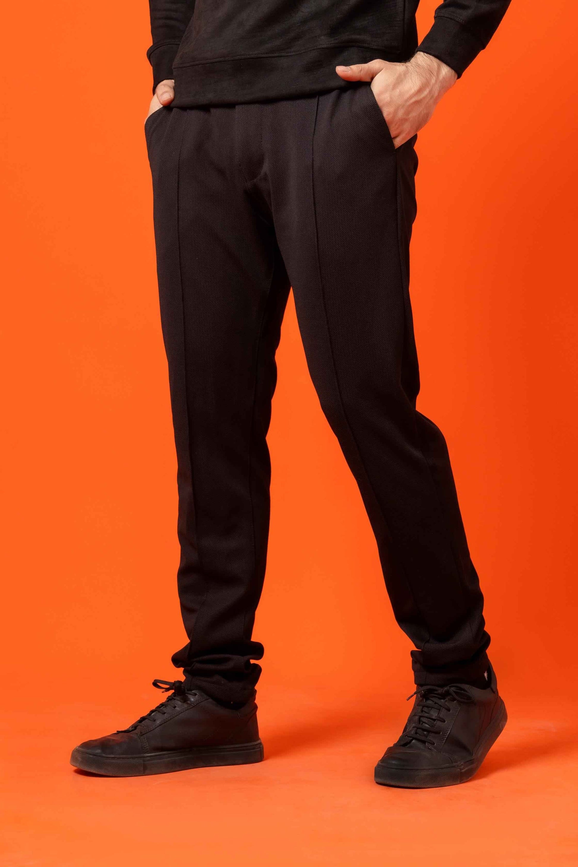 Rich Black Italian Pant - Men's Fashion available at Ghar Mart Pakistan