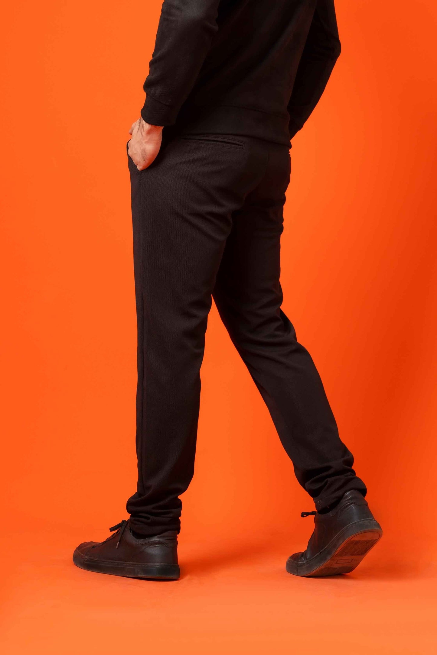 Rich Black Italian Pant - Men's Fashion available at Ghar Mart Pakistan