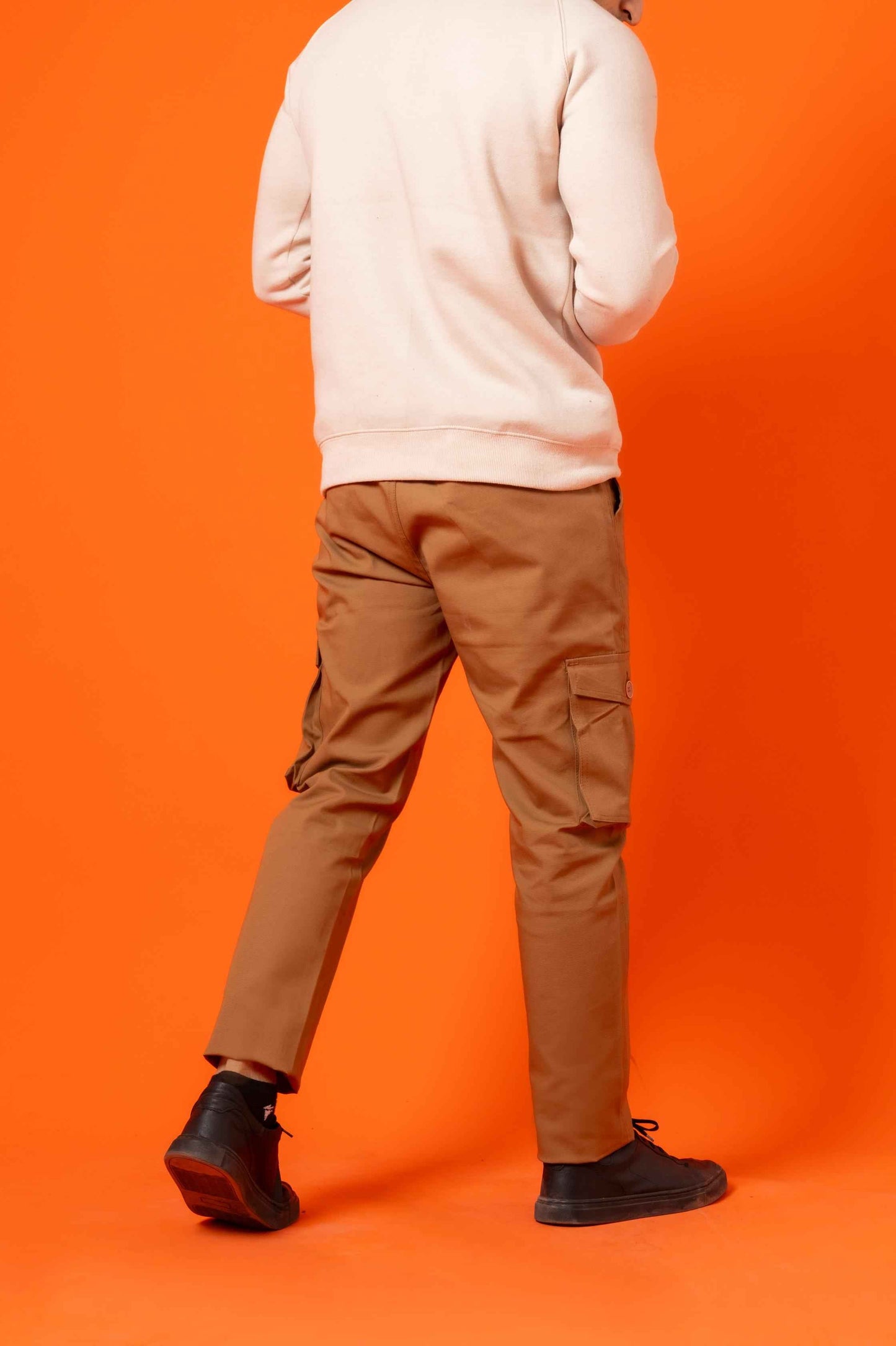 Khakhi Cargo Relex Fit - Men's Fashion available at Ghar Mart Pakistan