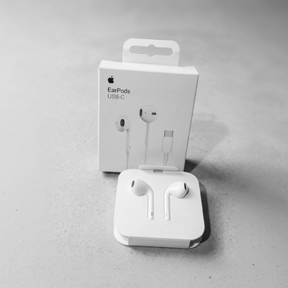 Type-C Handfree Earphones with Medicated Sound (High Quality Wired Handsfree for - Mobile Accessories available at Ghar
