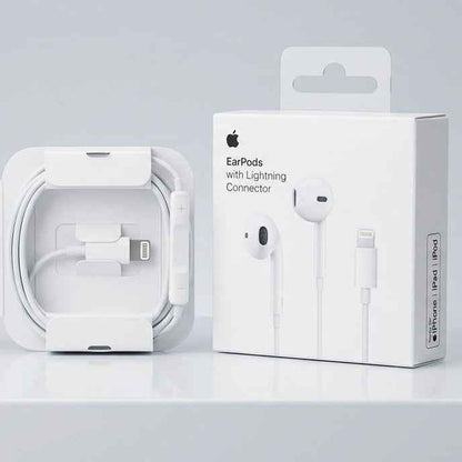 Direct Hand Free Medicated Sound Earphones with Lightning Connector for iPhone ( - Mobile Accessories available at Ghar