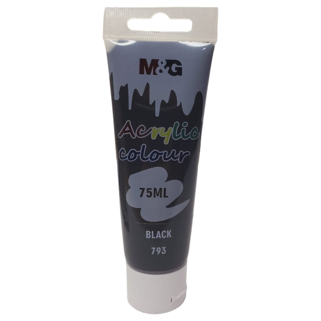 M&G Professional Acrylic Color - 75ml Large Tube | High-Gloss Artist Paint - Acrylic Color available at Ghar Mart