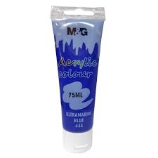 M&G Professional Acrylic Color - 75ml Large Tube | High-Gloss Artist Paint - Acrylic Color available at Ghar Mart