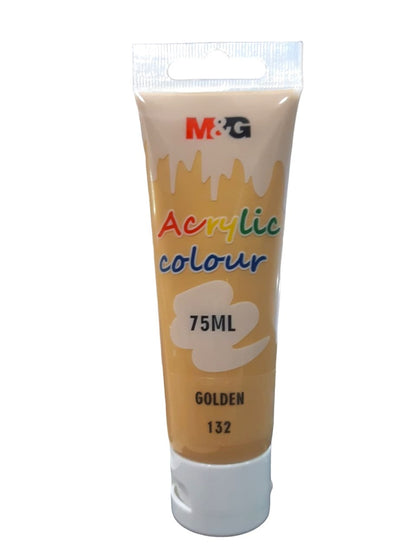 M&G Professional Acrylic Color - 75ml Large Tube | High-Gloss Artist Paint - Acrylic Color available at Ghar Mart