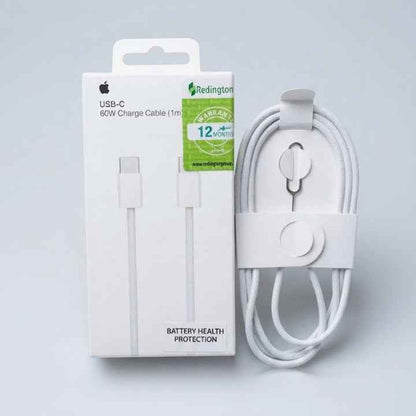 Official Apple USB-C Charge Cable (1m) – 60W Power Delivery, Braided Design - Mobile Accessories available at Ghar Mart
