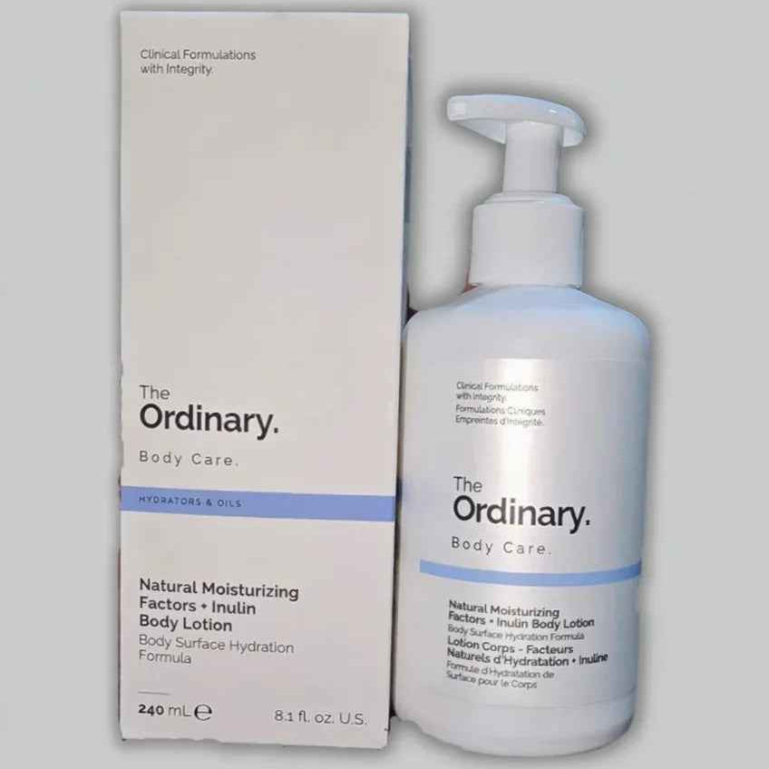 The Ordinary Natural Moisturizing Factors + Inulin Body Lotion 240ml – Lightweight Hydrating Body Lotion