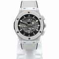 Men's Silver Skeleton Chronograph Watch | GharMart