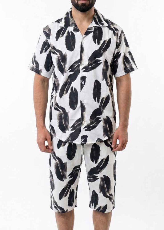 Solace Relaxed 100% cotton fabric Co-Ord Set - Men's Fashion available at Ghar Mart Pakistan