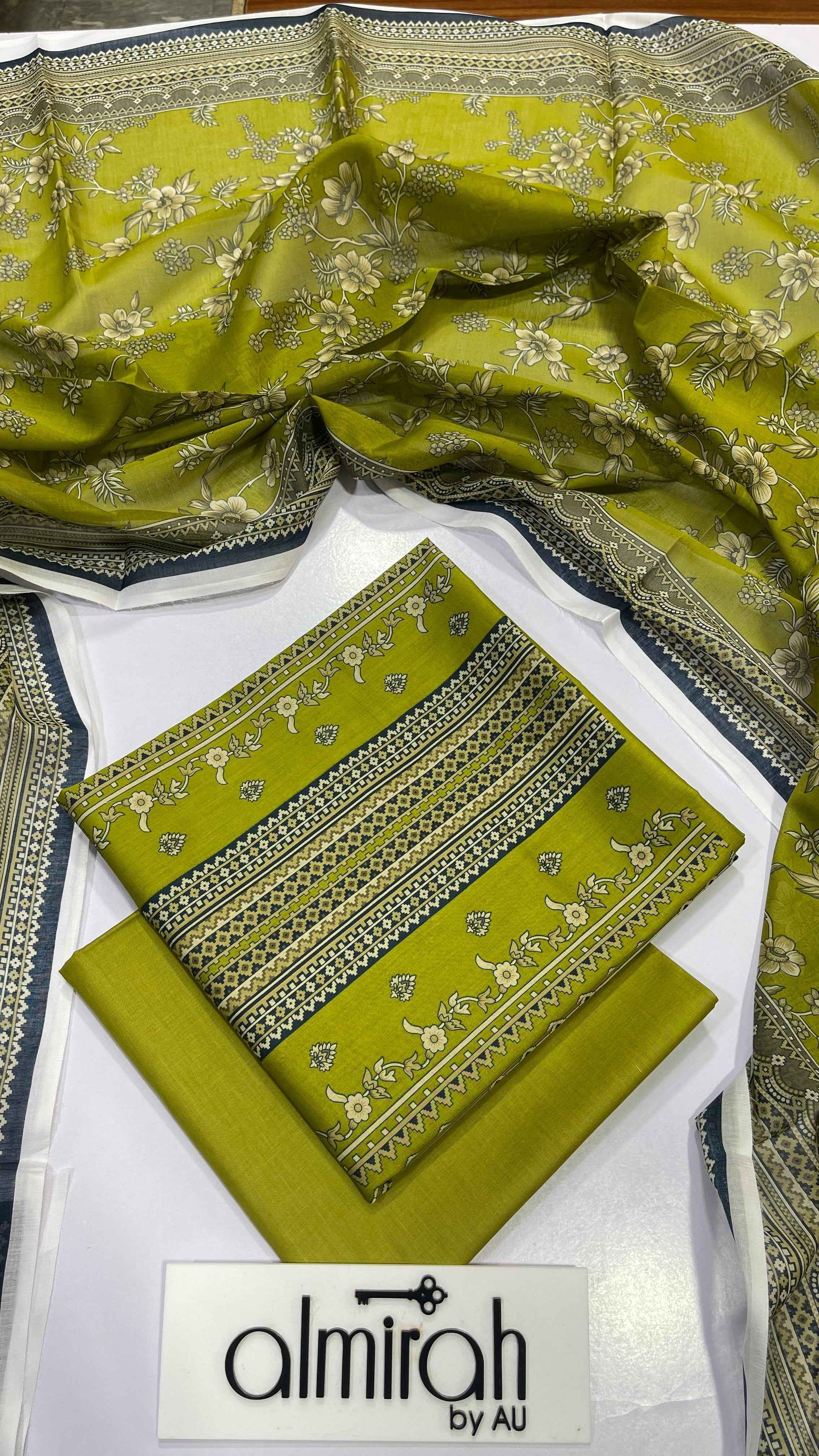 Almirah Original Vol. 13 Printed Lawn 3PC Suit – Unstitched Summer Collection 20 - Women's Fashion available at Ghar
